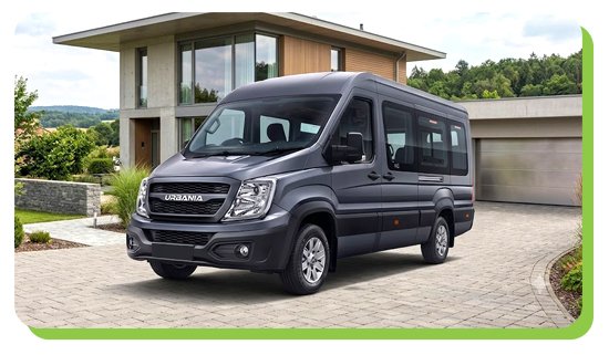 13 seater urbania