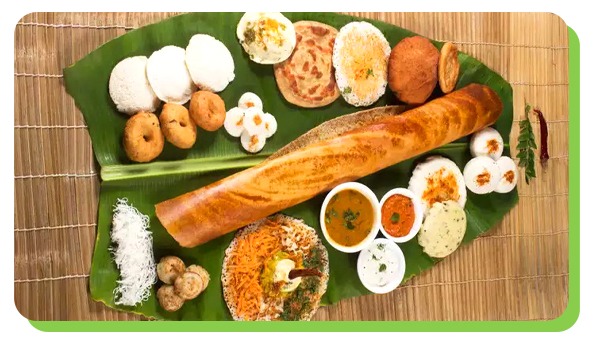 eat tasty south indian food