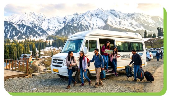 a tempo traveller is the better choice for
