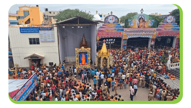 best time to visit velankanni church
