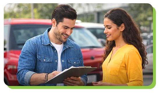 check the driver and vehicle details before the trip