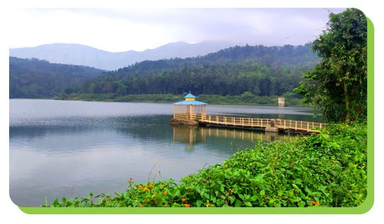 hirekolale lake quiet and beautiful