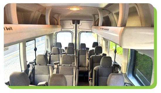 how much luggage are you carrying minibus