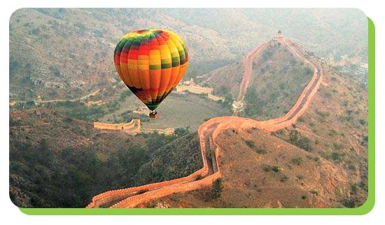 jaipur hot air balloon ride