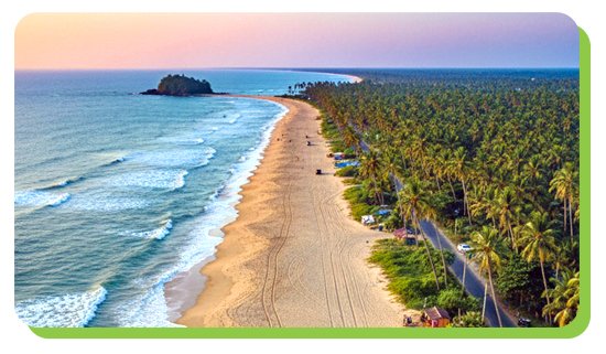 natural beauty of muzhappilangad beach