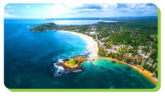 sri lanka closest budget beach destination