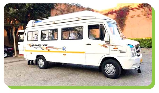 tempo traveller 9 to 17 passengers