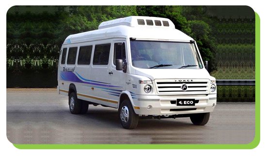 tempo traveller 9 to 17 passengers