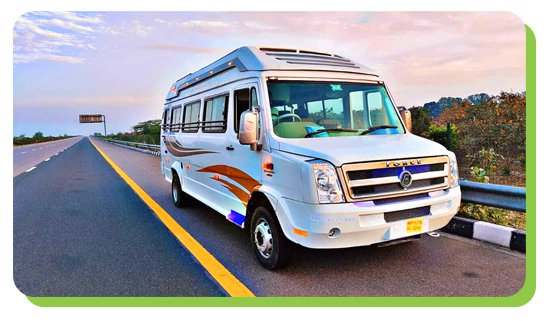 tempo traveller 9 to 17 passengers